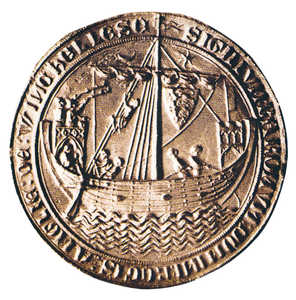 Seal of Winchelsea, England, thirteenth century.