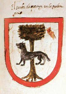 Coat of arms of the Zerain Manor 