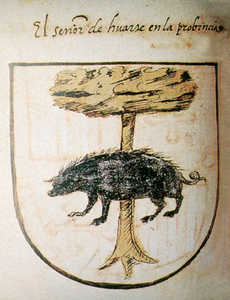 Coat of arms of the Huarte Manor