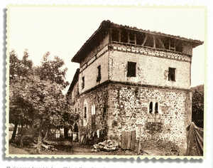 Torre, hoy desaparecida, de Olabarría (Legazpia)