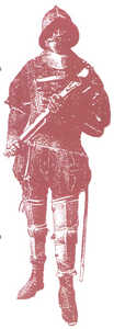  Armement d'Arbalétrier, CVème siècle, selon l'interprétation du XIXème siècle
de José Passos.