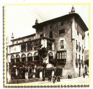 Tour d'Olaso au début du XXème siècle (Bergara)