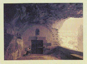 Cueva y ermita de San Elas, Agosto de 1958.