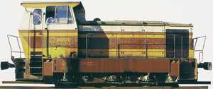 105. Las locomotoras de maniobras son indispensables en los nudos ferroviarios. 