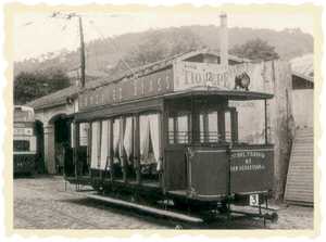 122. The last garden tramway in San Sebastian.