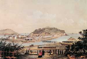 21. Donostia, le Chemin de fer du Nord en 1863. 