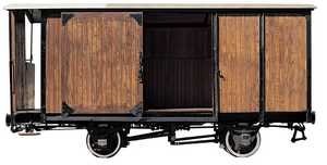 42. A goods van from the Topo railway.