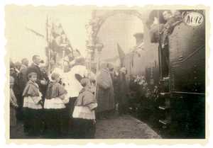 45. Inauguration of the Bidassoa train.