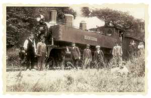 76. Locomotora Plcido Allende, de los Ferrocarriles Vascongados. 