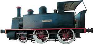 85. 'Zorroza' lurrinezko lokomotora, 1896an egina
