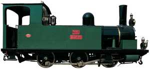 89. La locomotive  vapeur Zugastieta, construite en 1889  Manchester. 