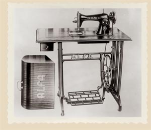 116. Alfa sewing machine.