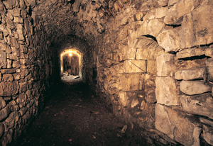 51. Olaberria forge, Legazpi, interior of the water tunnel. 