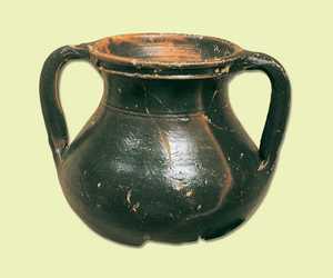 95. Fine-walled ceramic jug, of pigmented type.© Xabi Otero