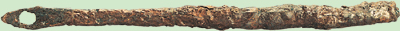 138. Les aiguilles de fer comme celle trouve dans le village de Basagain, sont des lments indispensables pour confectionner des vtements.© Lamia