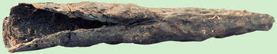 176. Iron spear ferrule found at Basagain.© Lamia